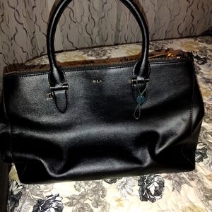 Ralph Lauren authentic leather bag